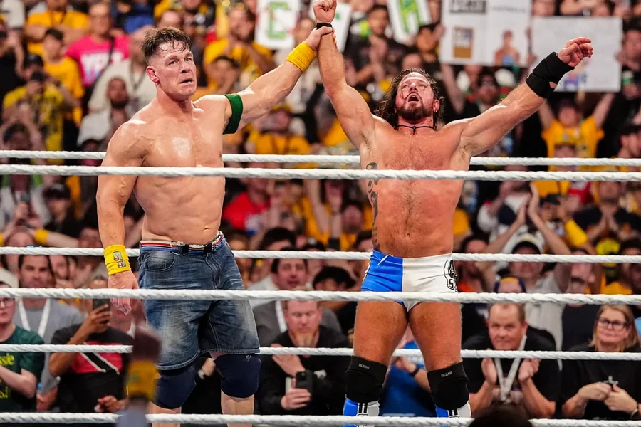 Who Won Between John Cena and Aj Styles